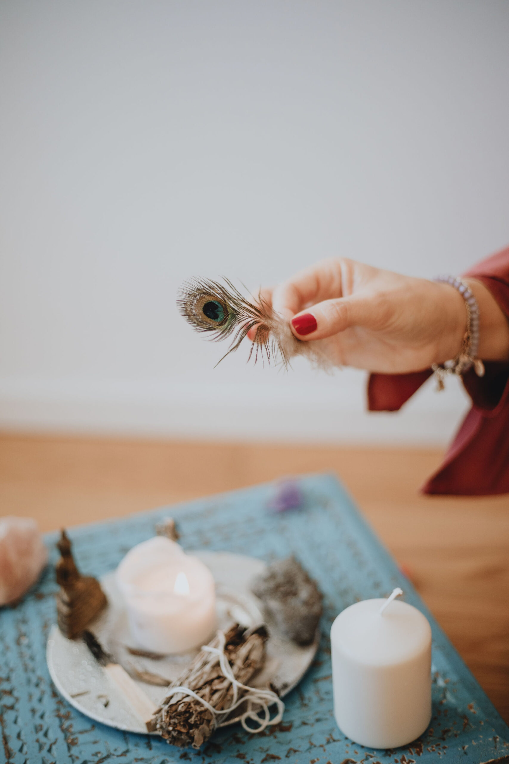 Paola in un momento di connessione