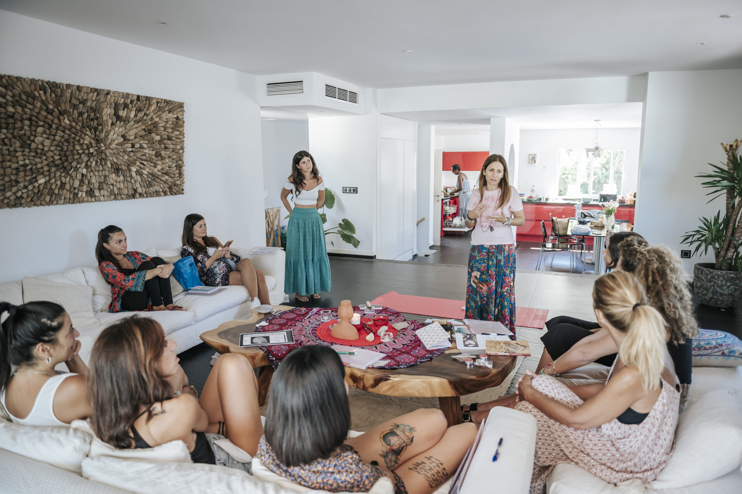 Percorso in presenza in uno spazio protetto